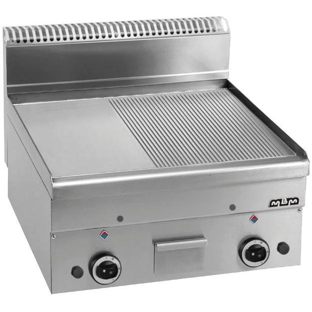 Bak-/Grillplaat | MINIMA 600 | Gas | Glad/Gegroefd, Zakelijke goederen, Horeca | Keukenapparatuur, Nieuw in verpakking, Verzenden