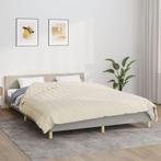 vidaXL Verzwaringsdeken 200x200 cm 13 kg stof, Verzenden, Nieuw