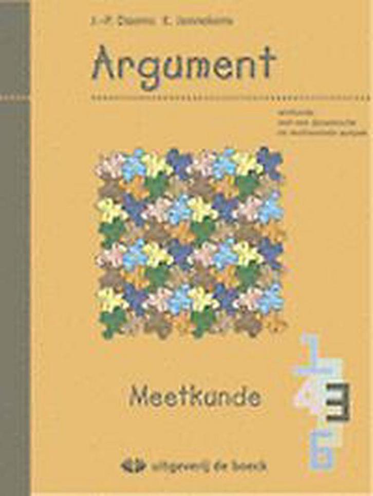 Argument 3 - meetkunde - leerboek 9789045533643 Jennekens, Boeken, Schoolboeken, Gelezen, Verzenden
