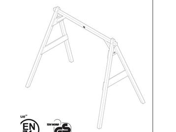 axi schommel frame, Verzenden, Nieuw