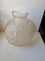 Attribué à Verlys - Vase avec couvercle - Verre, Antiek en Kunst