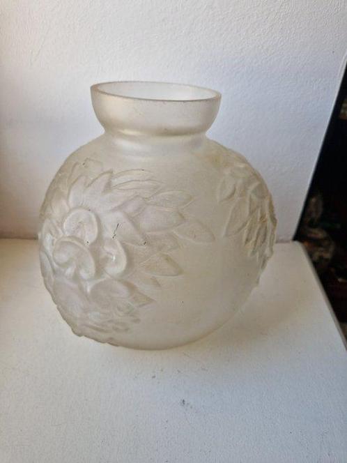 Attribué à Verlys - Vase avec couvercle - Verre, Antiek en Kunst, Kunst | Designobjecten