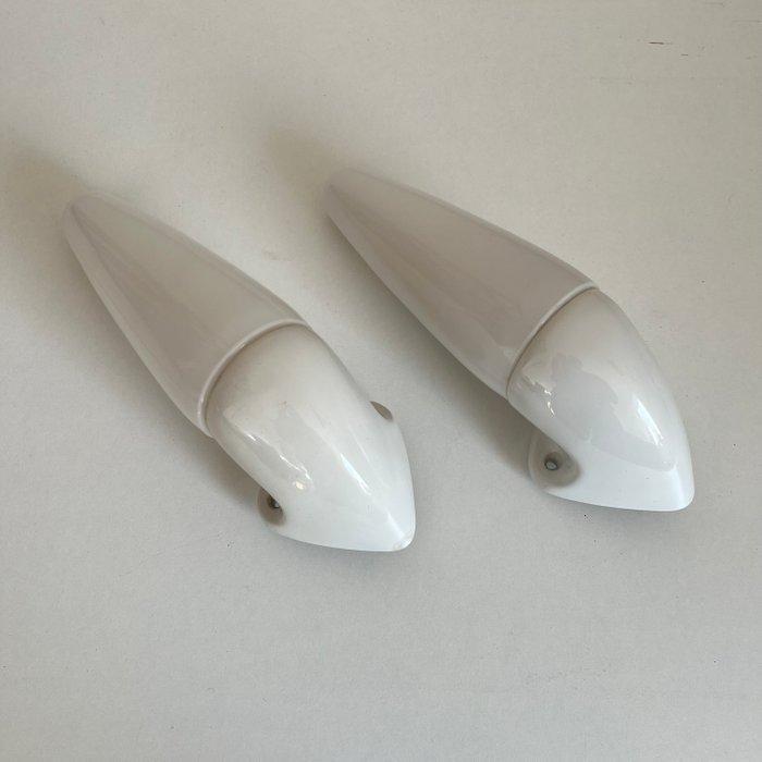 Ifö - Sigvard Bernadotte - Wandlamp - Glas, Porselein, Antiek en Kunst, Antiek | Verlichting