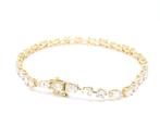 Armband - 14 karaat Geel goud - 5.93ct. tw. Diamant, Bijoux, Sacs & Beauté