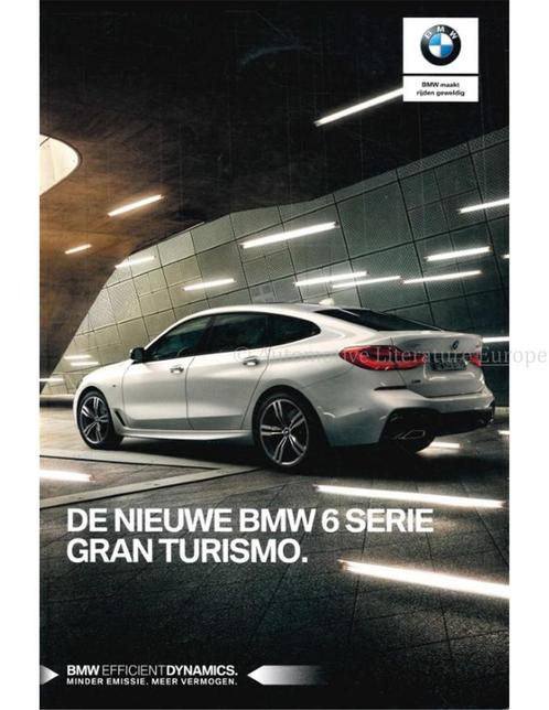 2017 BMW 6 SERIE GT BROCHURE NEDERLANDS, Boeken, Auto's | Folders en Tijdschriften