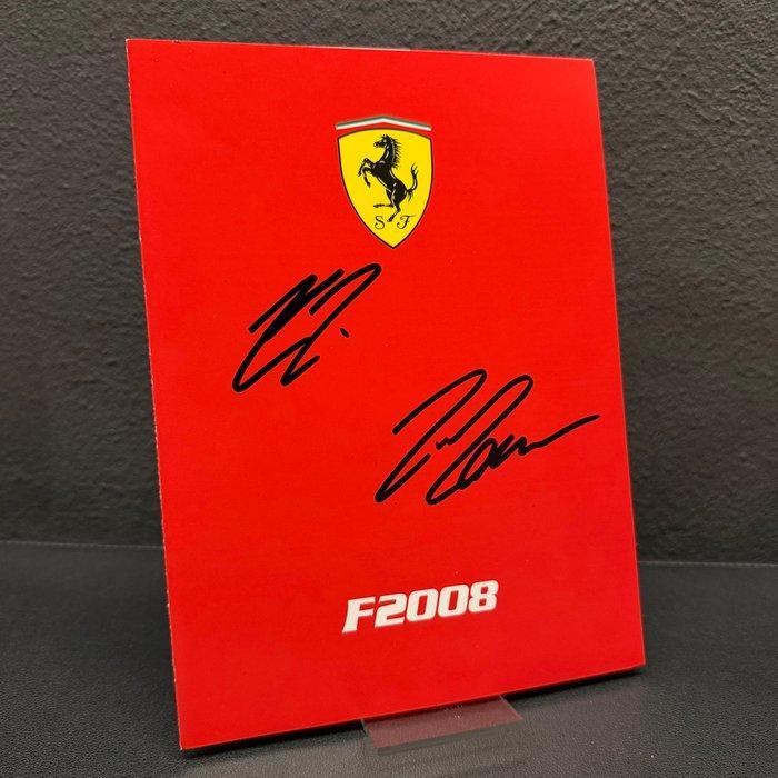 Ferrari - Unveling F2008 - Kimi Raikkonen - Felipe Massa -, Collections, Marques automobiles, Motos & Formules 1