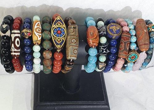 Bracelets bouddhistes - RARE - Dzi tibétain & amulettes, Antiek en Kunst, Antiek | Boeken en Manuscripten