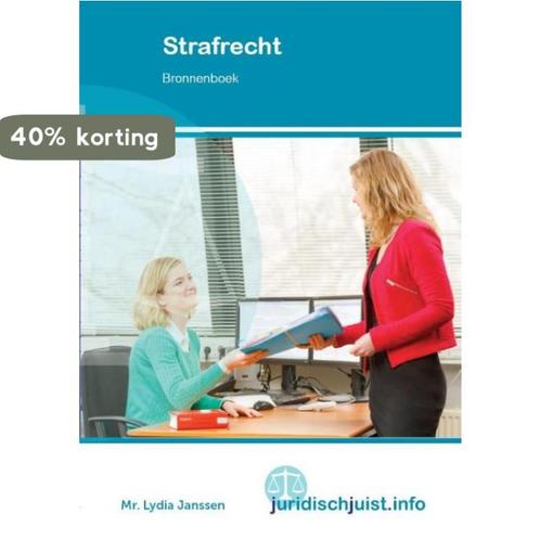 Strafrecht / MBO Recht 9789037235579 Lydia Janssen, Boeken, Schoolboeken, Zo goed als nieuw, Verzenden