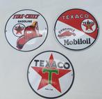 Emaille plaat (3) - Texaco reclameborden