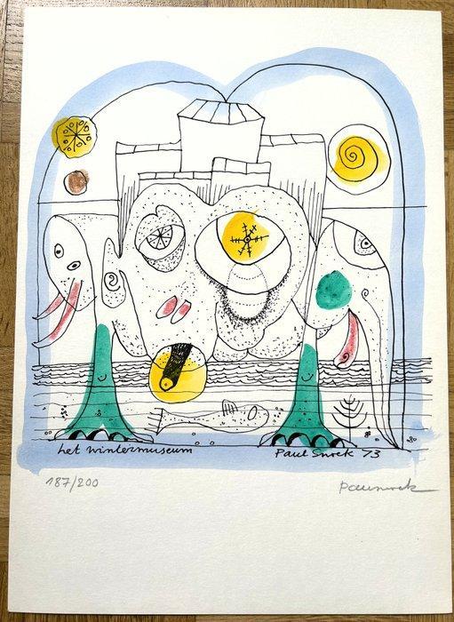 Paul Snoek (1933-1981) - Het Wintermuseum, Antiquités & Art, Antiquités | Autres Antiquités