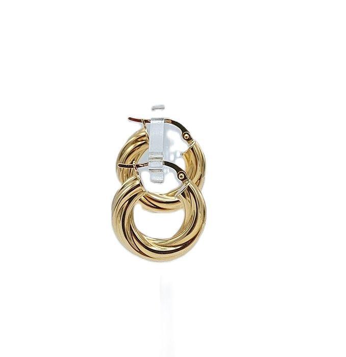Oorbellen - 18 karaat Geel goud, Handtassen en Accessoires, Oorbellen