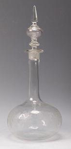 Karaf (4) - Kristal, Glas - Antieke karaffen, Antiek en Kunst