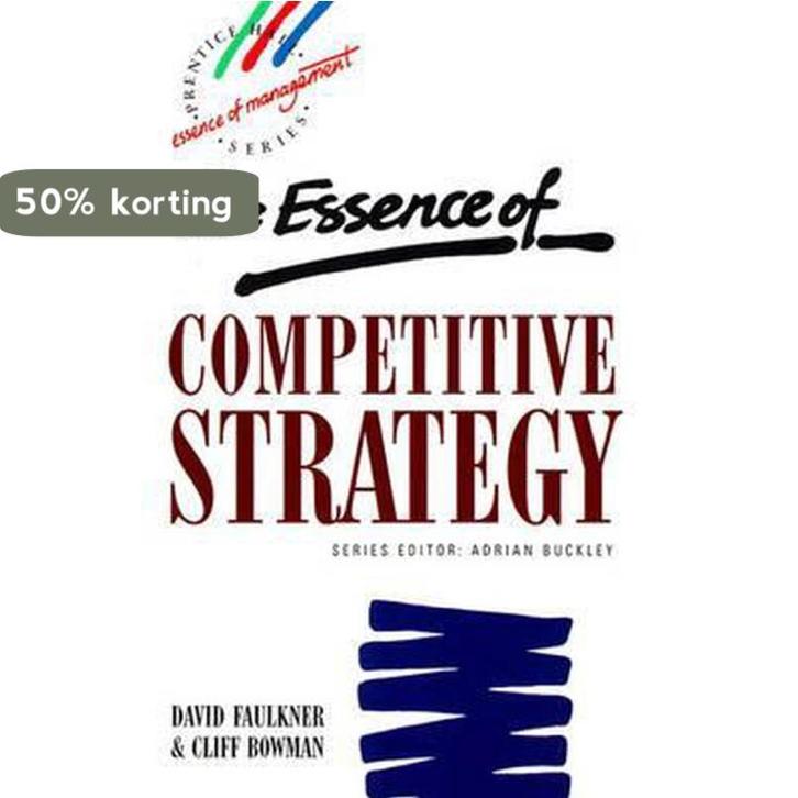 Essence Competitive Strategy 9780132914772 Faulkner David, Livres, Langue | Anglais, Envoi