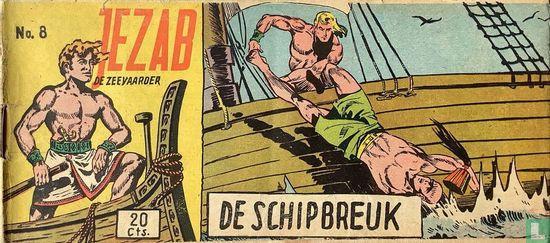 Jezab - De schipbreuk - 1954, Boeken, Stripverhalen, Zo goed als nieuw, Eén stripboek, Verzenden
