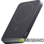 Anker MagGo Draadloze Powerbank 10.000 mAh 15W Zwart, Telecommunicatie, Powerbanks, Verzenden, Nieuw
