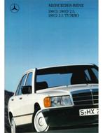 1988 MERCEDES BENZ 190D BROCHURE NEDERLANDS, Ophalen of Verzenden