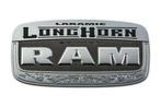 Logo Laramie Longhorn tailgate chrome 11+, Ophalen of Verzenden