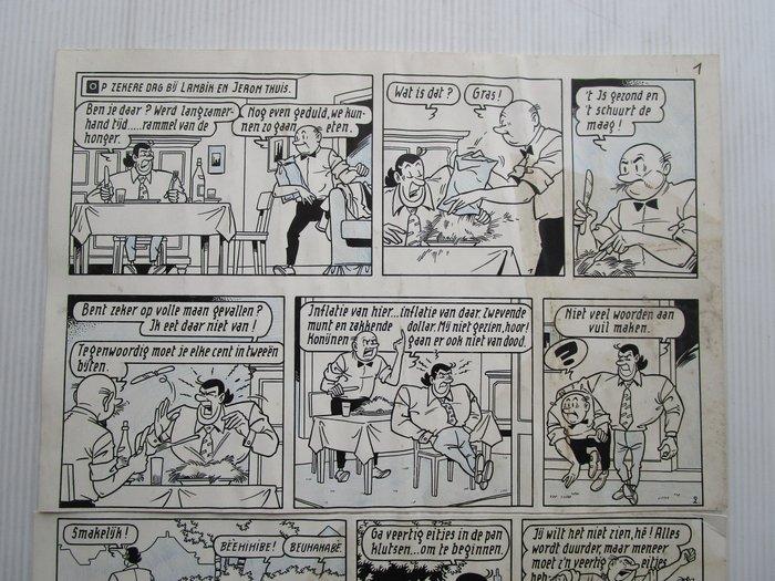 Paul Geerts - Originele pagina (p.1) Suske en Wiske - De, Boeken, Stripverhalen