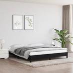 vidaXL Cadre de lit Noir 180 x 200 cm Tissu, Maison & Meubles, Chambre à coucher | Lits, Neuf, Verzenden