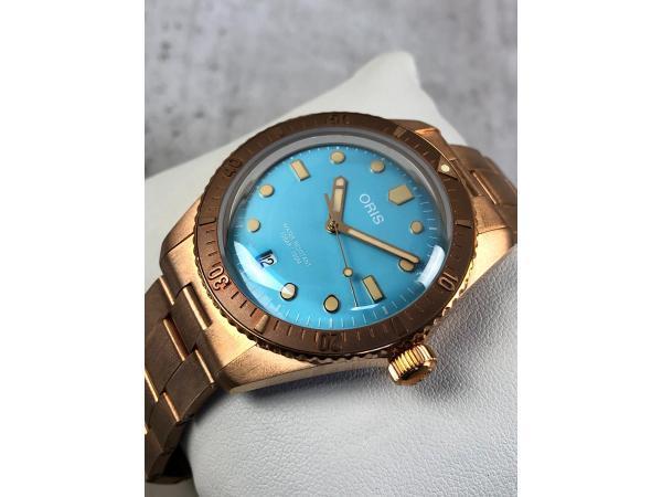 Veiling - Oris Divers Sixty-Five 01 733 7771 3155-07 8 19 15, Handtassen en Accessoires, Horloges | Heren