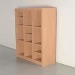 Officenow vakkenkast, eiken, 160 x 140 cm, Ophalen of Verzenden, Gebruikt