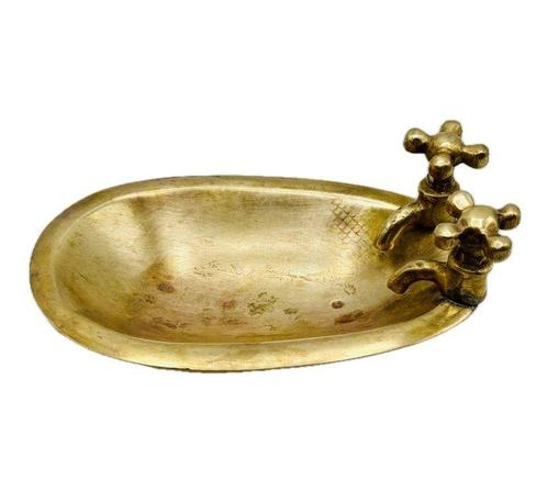 Decoratief ornament - Frankrijk - Gouden zeepbakje, Antiek en Kunst, Kunst | Designobjecten