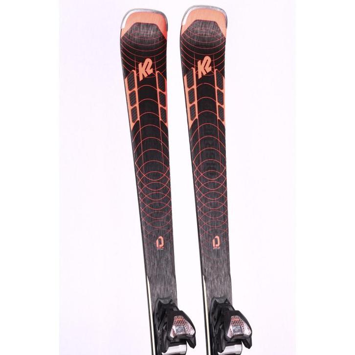 160 165 skis K2 DISRUPTION STI 2022, black/orange, grip wal, Sport en Fitness, Skiën en Langlaufen, Verzenden