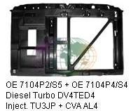 CITROEN C3, 2002-2005 - FRONT, diesel Turbo DV4TED4, Auto-onderdelen, Verlichting, Nieuw, Citroën, Verzenden