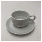 Bieden: CRN Chrome Ceramic Coffee Cup with Saucer for Marin, Huis en Inrichting, Ophalen of Verzenden, Nieuw