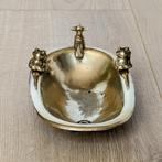 Vide-poche - Baignoire en Laiton - Décor Grenouilles -, Antiek en Kunst