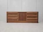 Dressoir - Teak, Terracotta - Mid-century dressoir met
