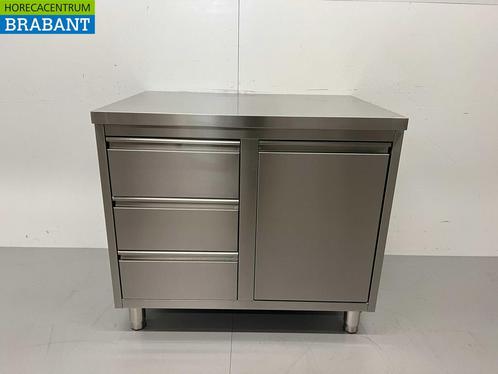 Armoire de travail en acier inoxydable Table de travail, Zakelijke goederen, Horeca | Overige, Verzenden
