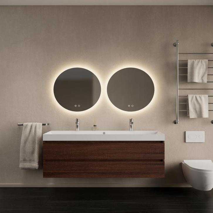 Badkamermeubelset Gliss Design Milan Met Lako Wastafel 140, Doe-het-zelf en Bouw, Sanitair, Bad, Nieuw, Ophalen of Verzenden