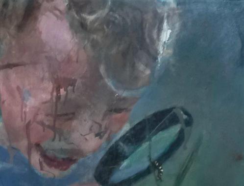 GONZHO - Sueños rotos (No reserve), Antiek en Kunst, Kunst | Schilderijen | Modern