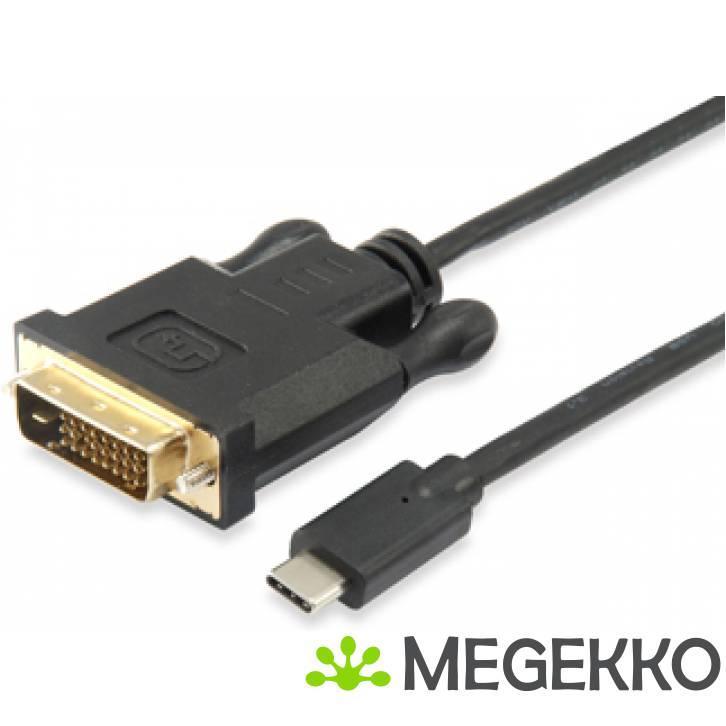 Equip 133468 USB Typ C auf DVI-D-Dual-Link Kable Stecker auf, Informatique & Logiciels, Ordinateurs & Logiciels Autre, Envoi