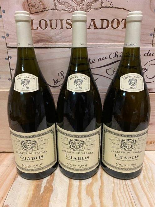 2020 Louis Jadot Chablis Cellier du Valvan - Chablis - 3, Verzamelen, Wijnen