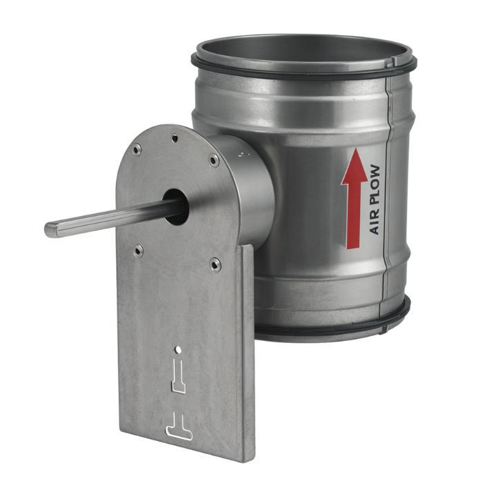 Regelklep Ø 315mm met motorstoel, Doe-het-zelf en Bouw, Ventilatie en Afzuiging, Nieuw, Verzenden