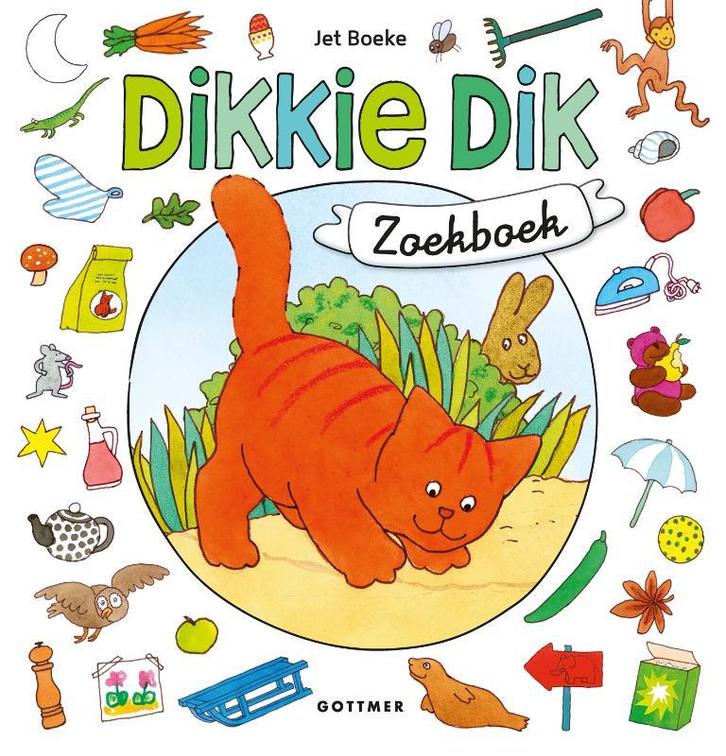 Dikkie Dik zoekboek / Dikkie Dik 9789025774127 Jet Boeke, Boeken, Kinderboeken | Baby's en Peuters, Gelezen, Verzenden