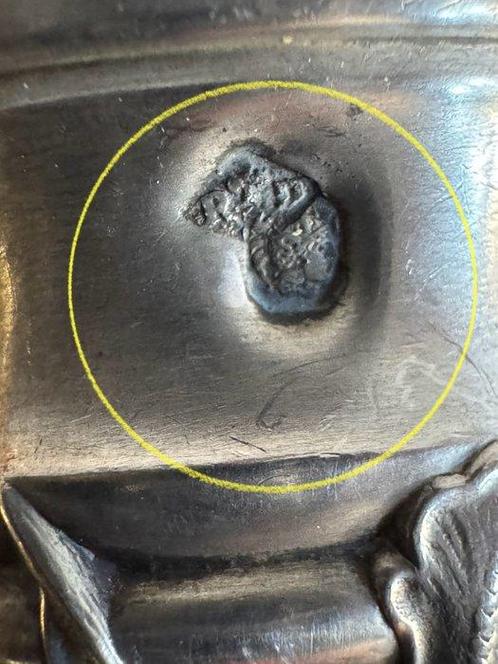 Minerva - Serveerset voor vis (2) - Visservet met handgreep,, Antiek en Kunst, Antiek | Zilver en Goud