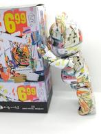 BE@RBRICK BEARBRICK Andy Warhol × Jean-Michel Basquiat #4, Antiquités & Art, Art | Peinture | Moderne