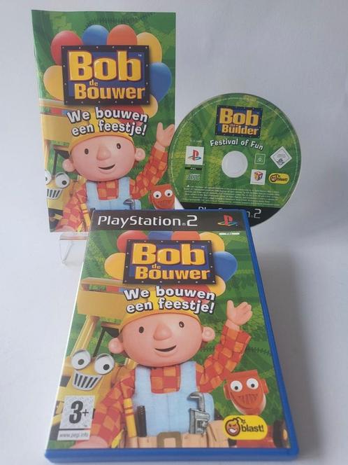 Bob de Bouwer: We bouwen een Feestje! Playstation 2, Consoles de jeu & Jeux vidéo, Jeux | Sony PlayStation 2, Enlèvement ou Envoi