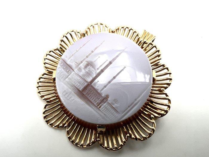 Hanger - 18 karaat Geel goud, Handtassen en Accessoires, Antieke sieraden