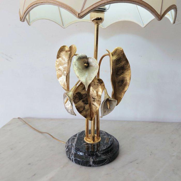 Lanciotto Galeotti - Tafellamp - Zilverbrons, Verguld brons, Huis en Inrichting, Overige Huis en Inrichting