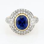 [GRS Certified] - (Blue Sapphire) 2.34 Cts - (Diamond) 0.75