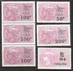 Frankrijk - Timbres fiscaux o.m.i. filigrane itvf y&t 1, 2,, Postzegels en Munten, Gestempeld