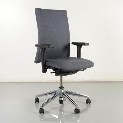 Haworth Comforto D5585 bureaustoel, blauw ,4D armleggers, Huis en Inrichting, Bureaustoelen, Gebruikt, Ophalen of Verzenden