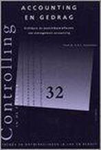 Accounting en gedrag / Controlling in de praktijk / 32, Boeken, Verzenden, Zo goed als nieuw, E.G.J. Vosselman