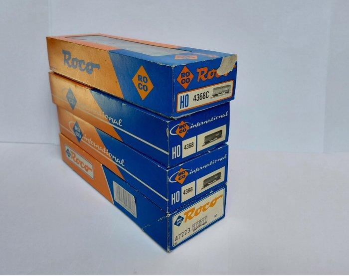 Roco H0 - 4368/47223 - Wagon de marchandises pour trains, Hobby en Vrije tijd, Modeltreinen | H0