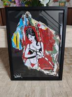 Jerome Mesnager (1961) x Lasveguix - Fragment Miss Tic, Antiek en Kunst