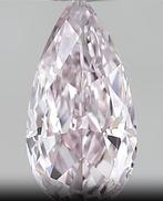 1 pcs Diamant - 0.18 ct - Peer - light pink - IF